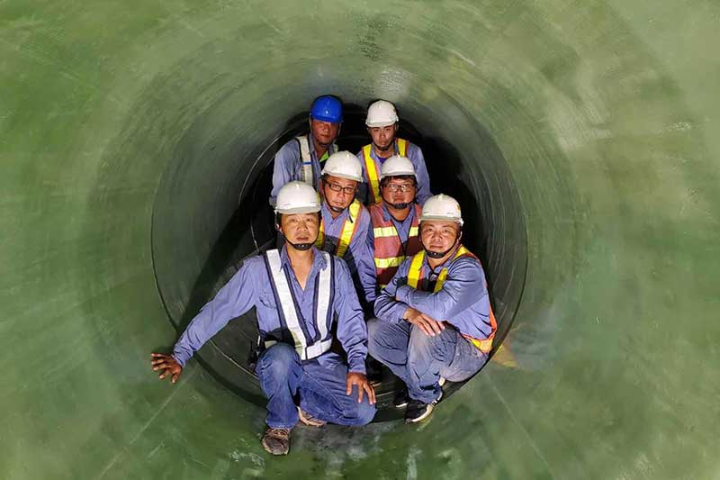 科尔沁清洗管道的几个步骤